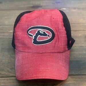 Red and Black Arizona Diamondback Hat